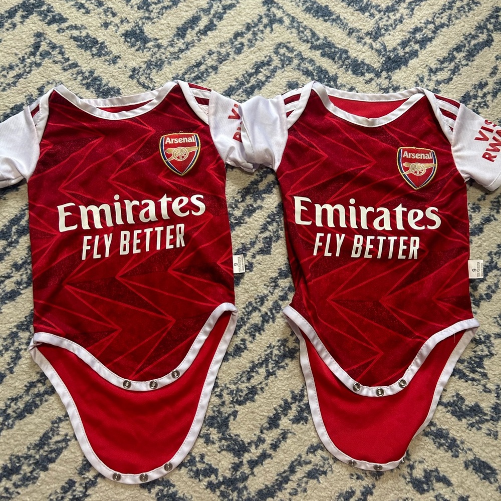Arsenal onesies for babies
